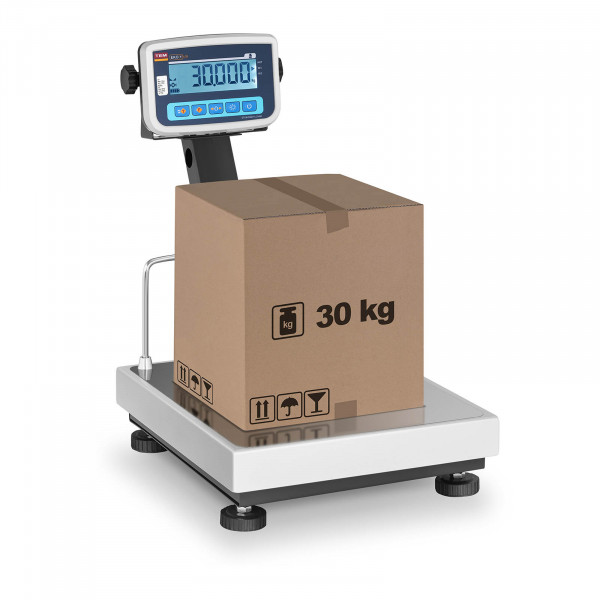 Plošinová váha- cejchovatelná - 30 kg/10 g