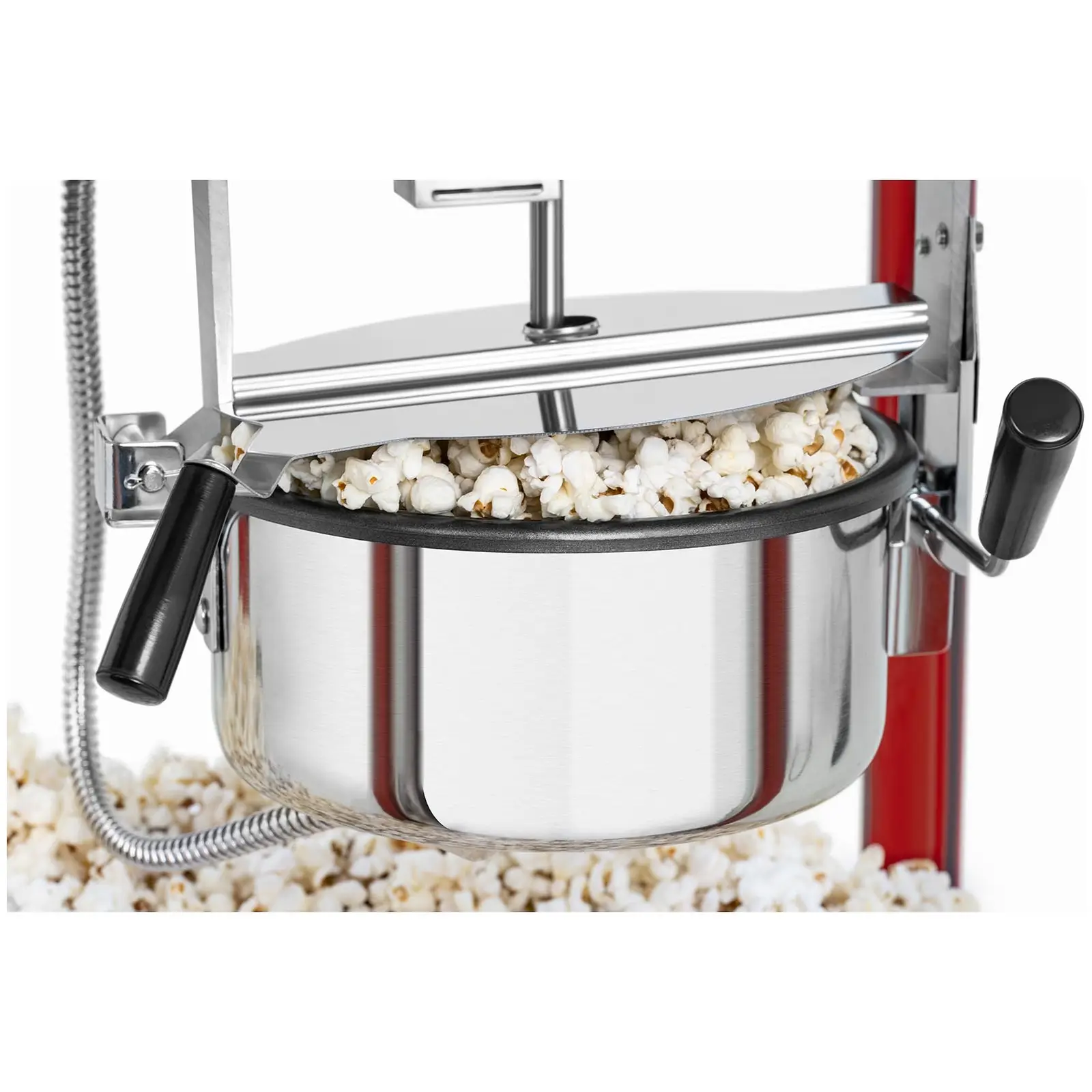 Stroj na popcorn - červená stříška