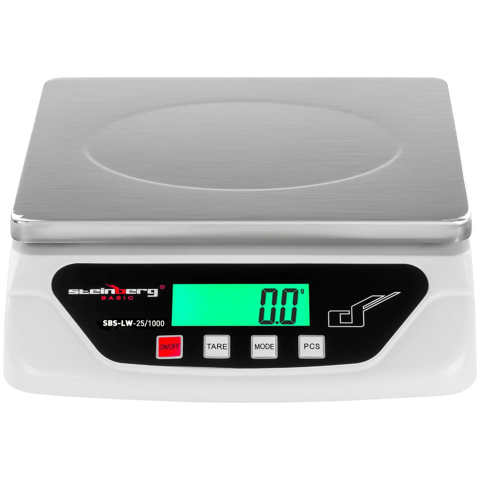 Poštovní váha - 25 kg / 1 g - LCD - Basic