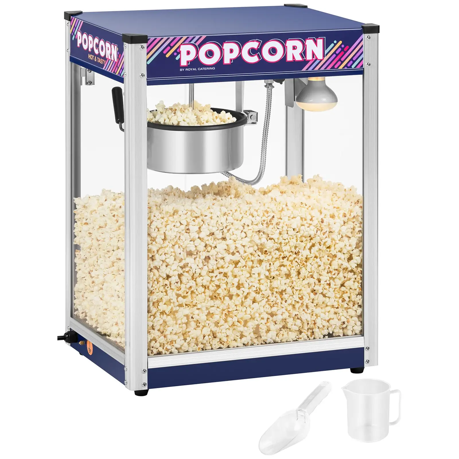 Stroj na popcorn - červený - 8 oz