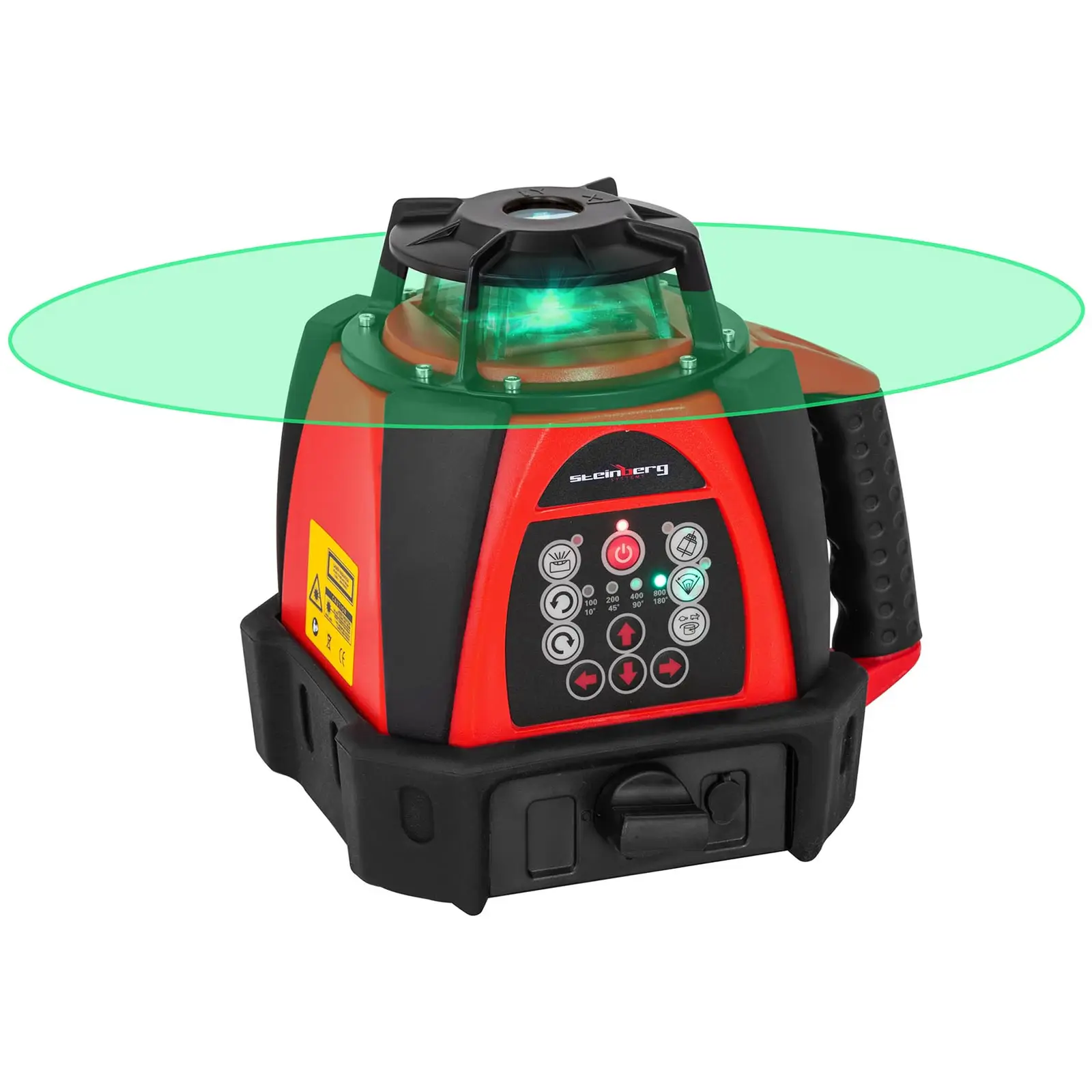 Rotační laser - zelený - Ø 500 m - samonivelační
