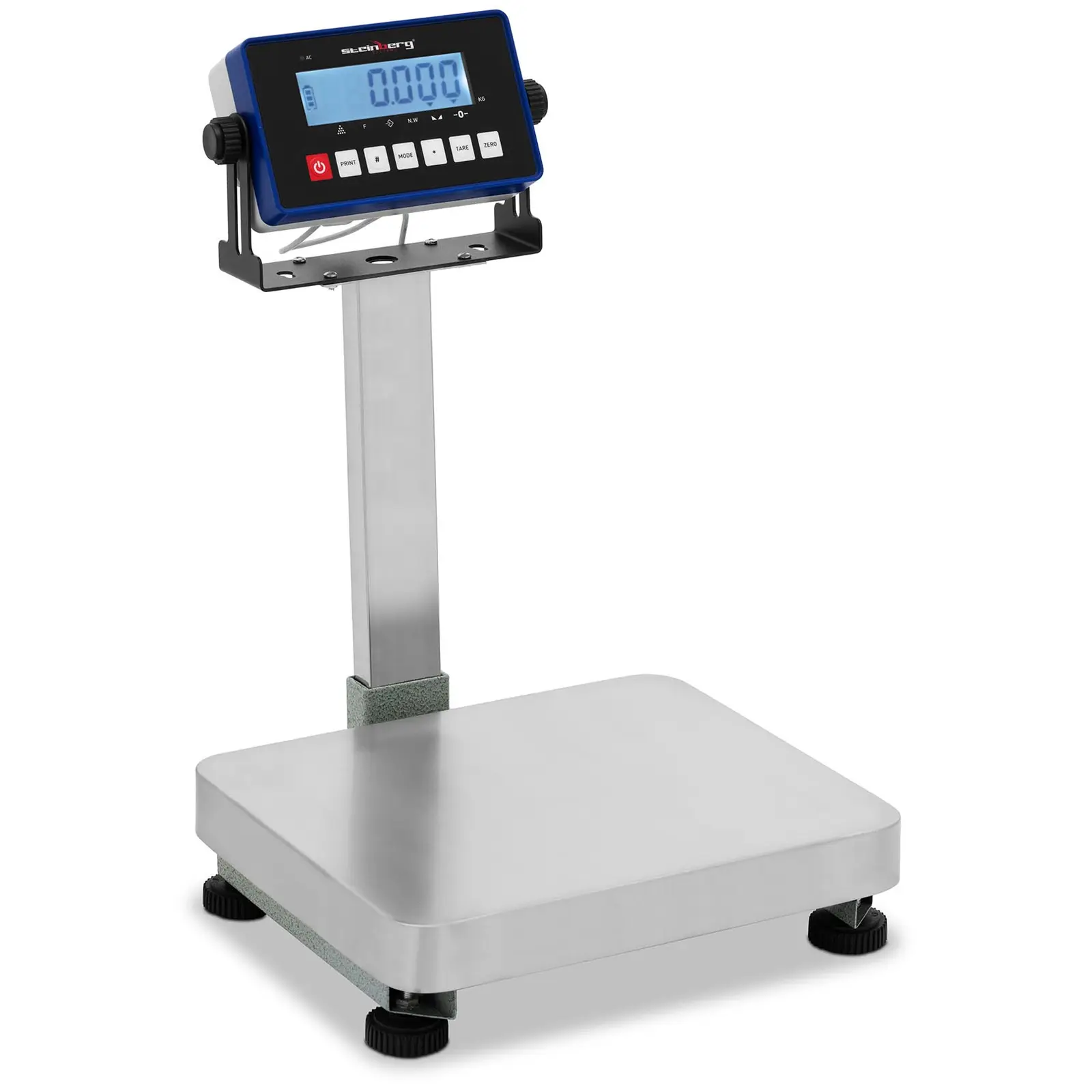 Kontrolní váha - 60 kg / 0,007 kg - 290 x 340 x 92  mm - kg / lb - LCD