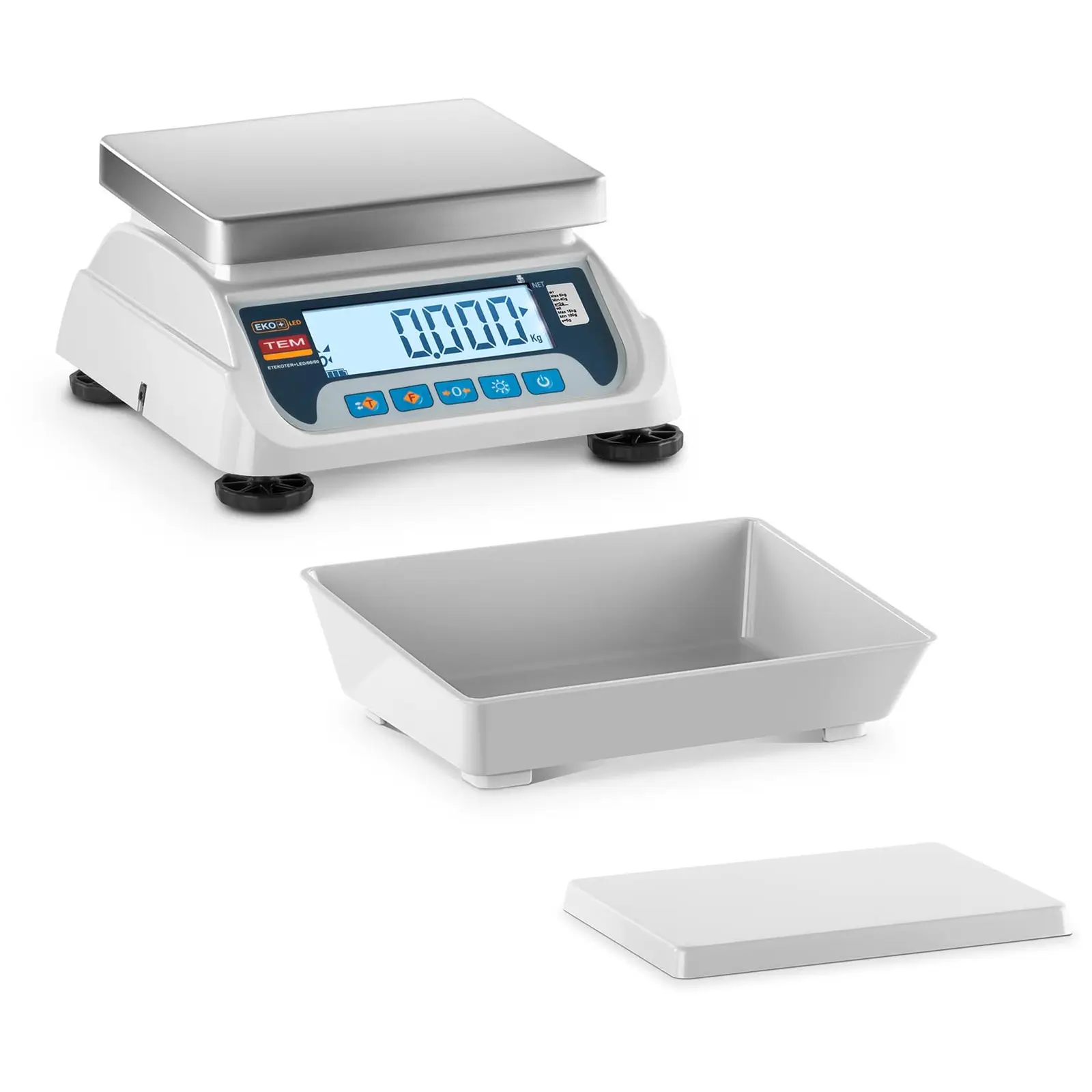 Stolní váha - cejchovaná - 3 kg / 1 g - LCD displej