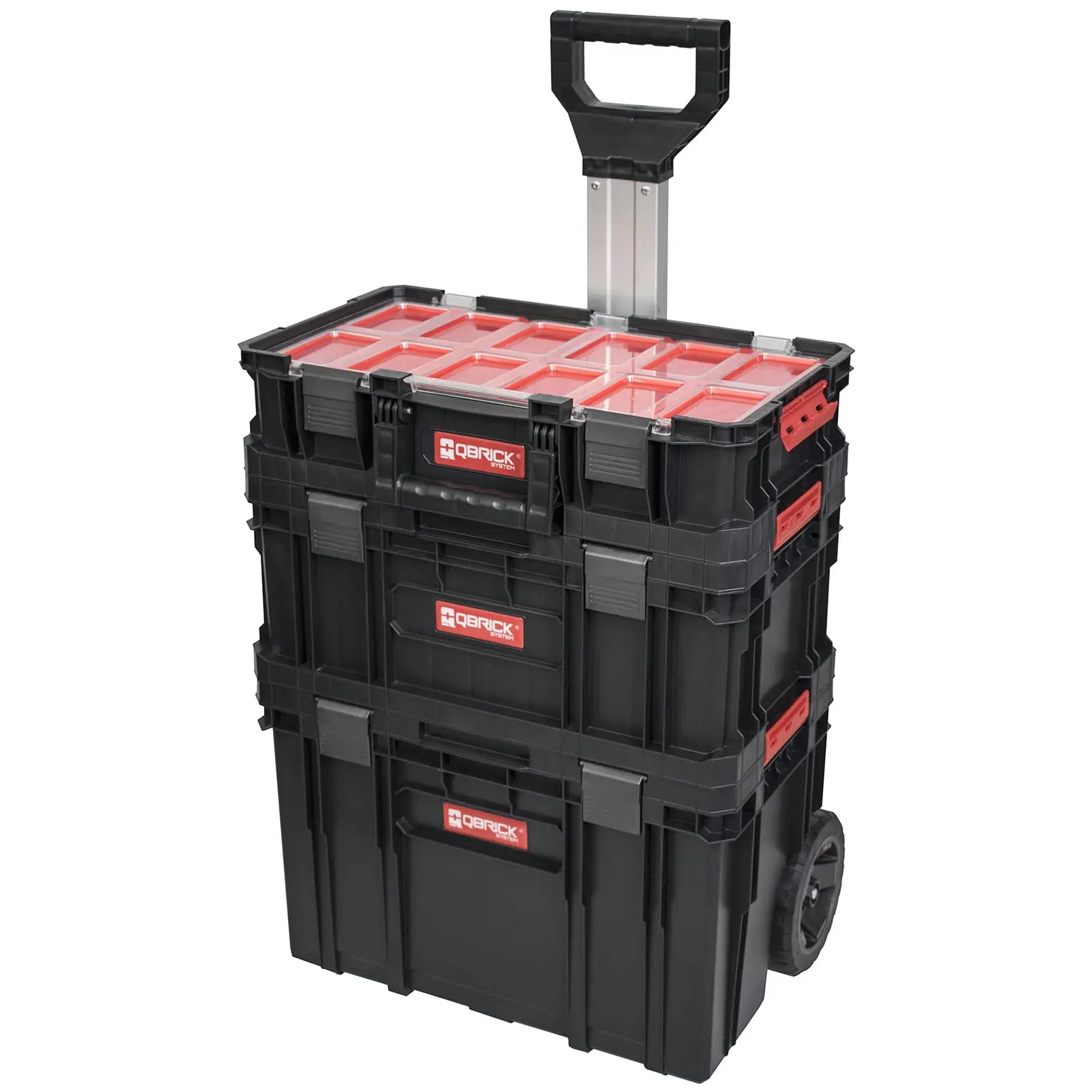 Mobilní kufr na nářadí systém TWO Plus – sada včetně kufru na nářadí a organizéru