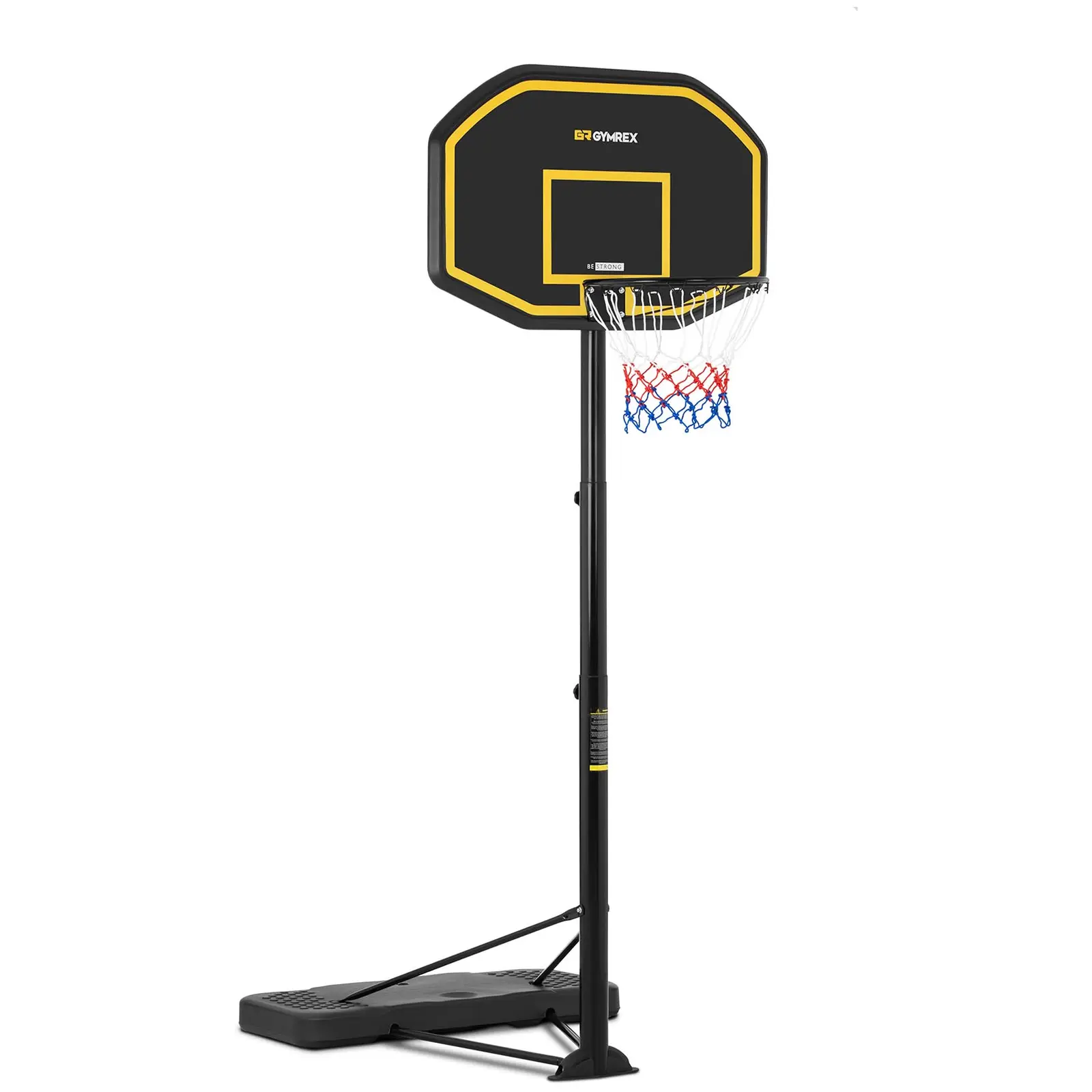 Basketbalový koš - výškově nastavitelný - 200 až 305 cm