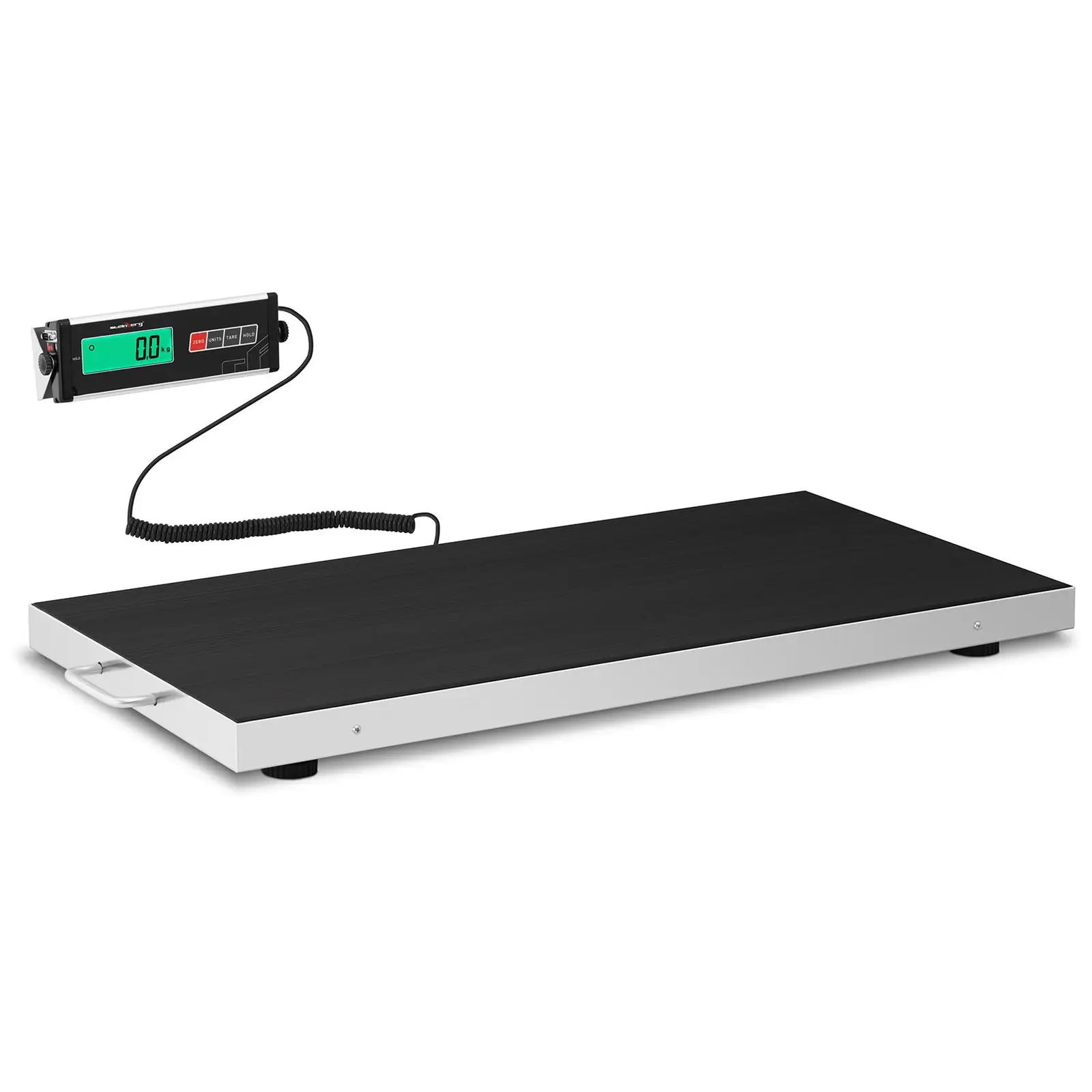 Podlahová váha - 300 kg / 100 g - protiskluzová podložka - LCD