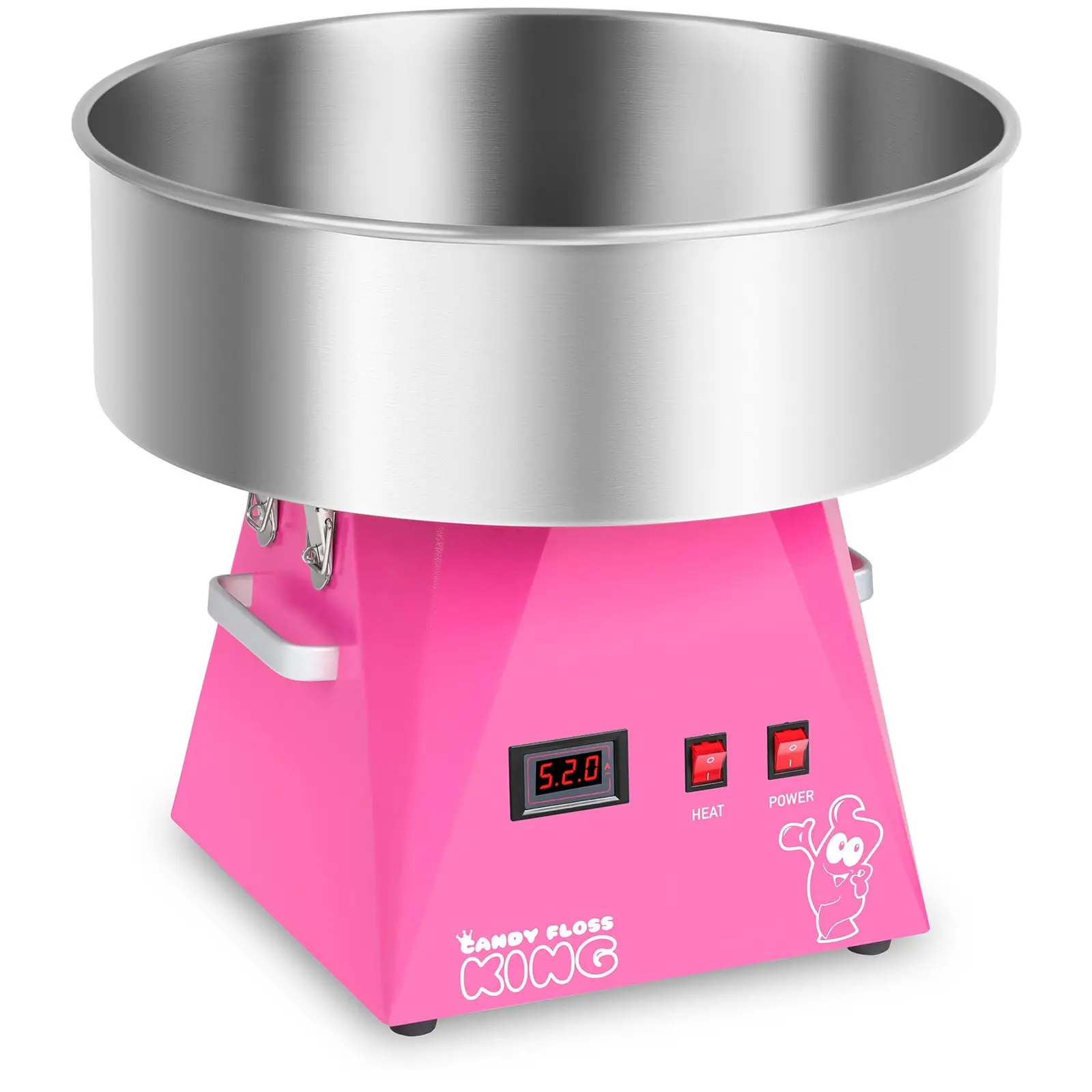 Stroj na cukrovou vatu-52 cm-růžový