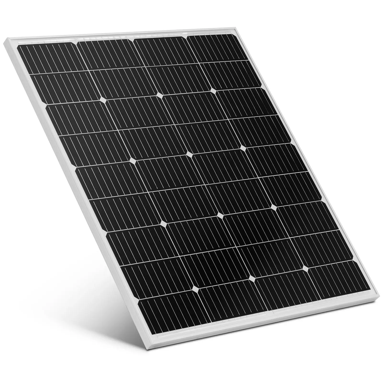 Monokrystalický solární panel - 110 W - 24.19 V - s bypass diodou