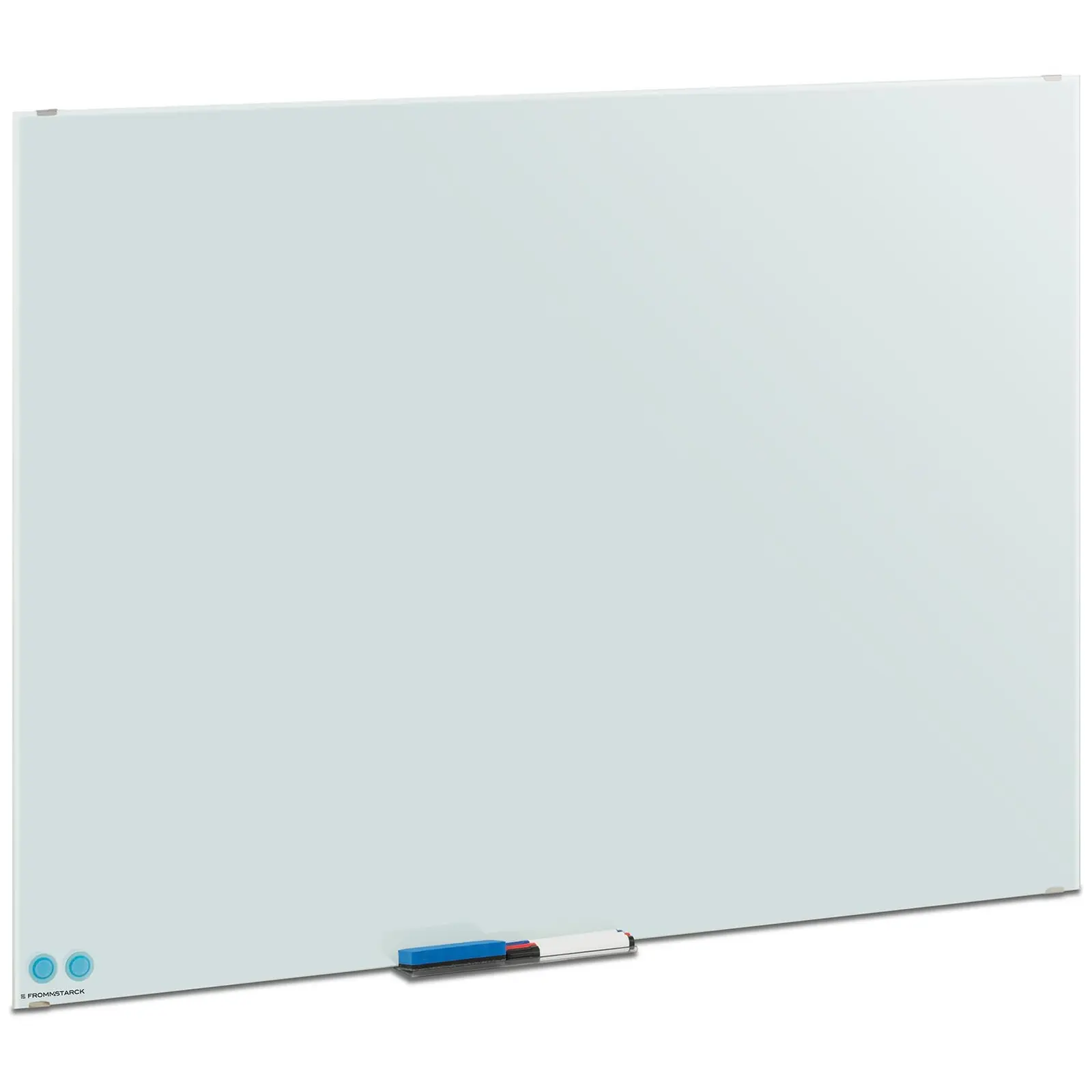 B-zboží Bílá tabule - 90 x 120 x 0,4 cm - magnetická