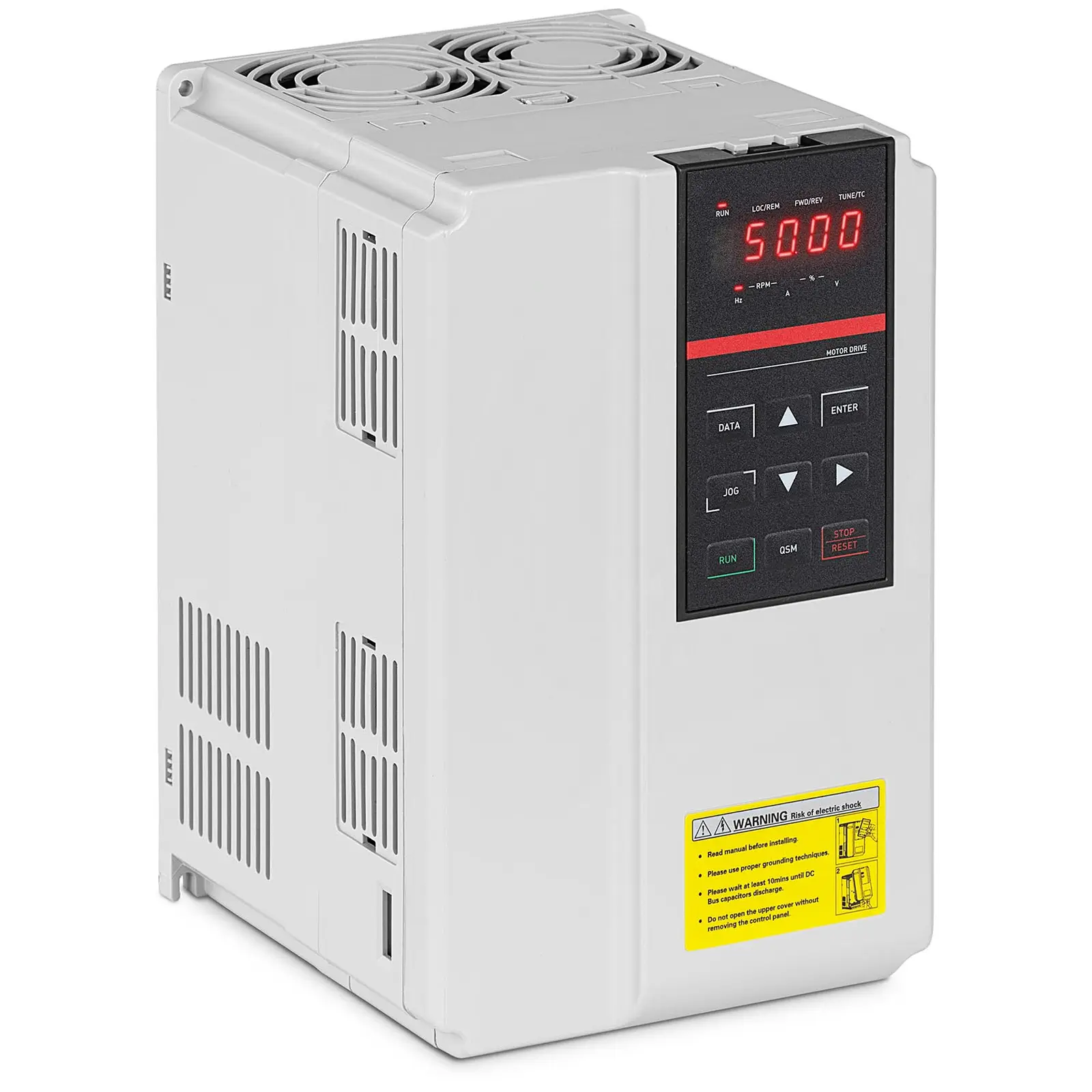 Měnič frekvence - 7,5 kW / 10 hp - 380 V - 50–60 Hz - LED