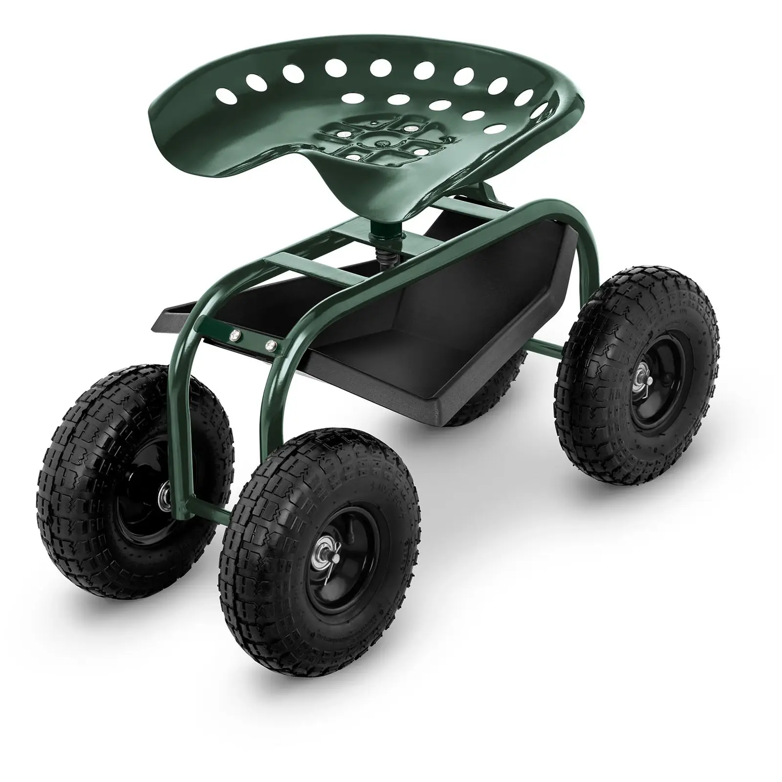 Mobilní zahradní sedačka - 150 kg - výškově nastavitelná