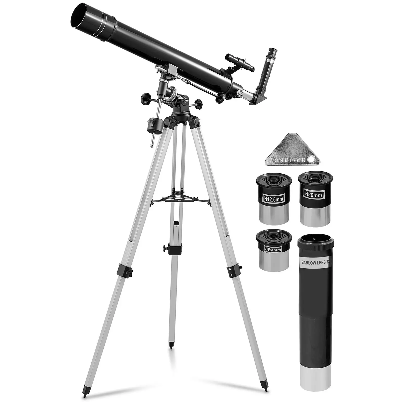 Teleskop - Ø 80 mm - 900 mm - s trojnožkou